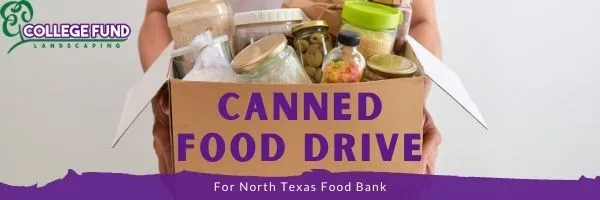 3rd Annual Canned Food Drive for North Texas Food Bank